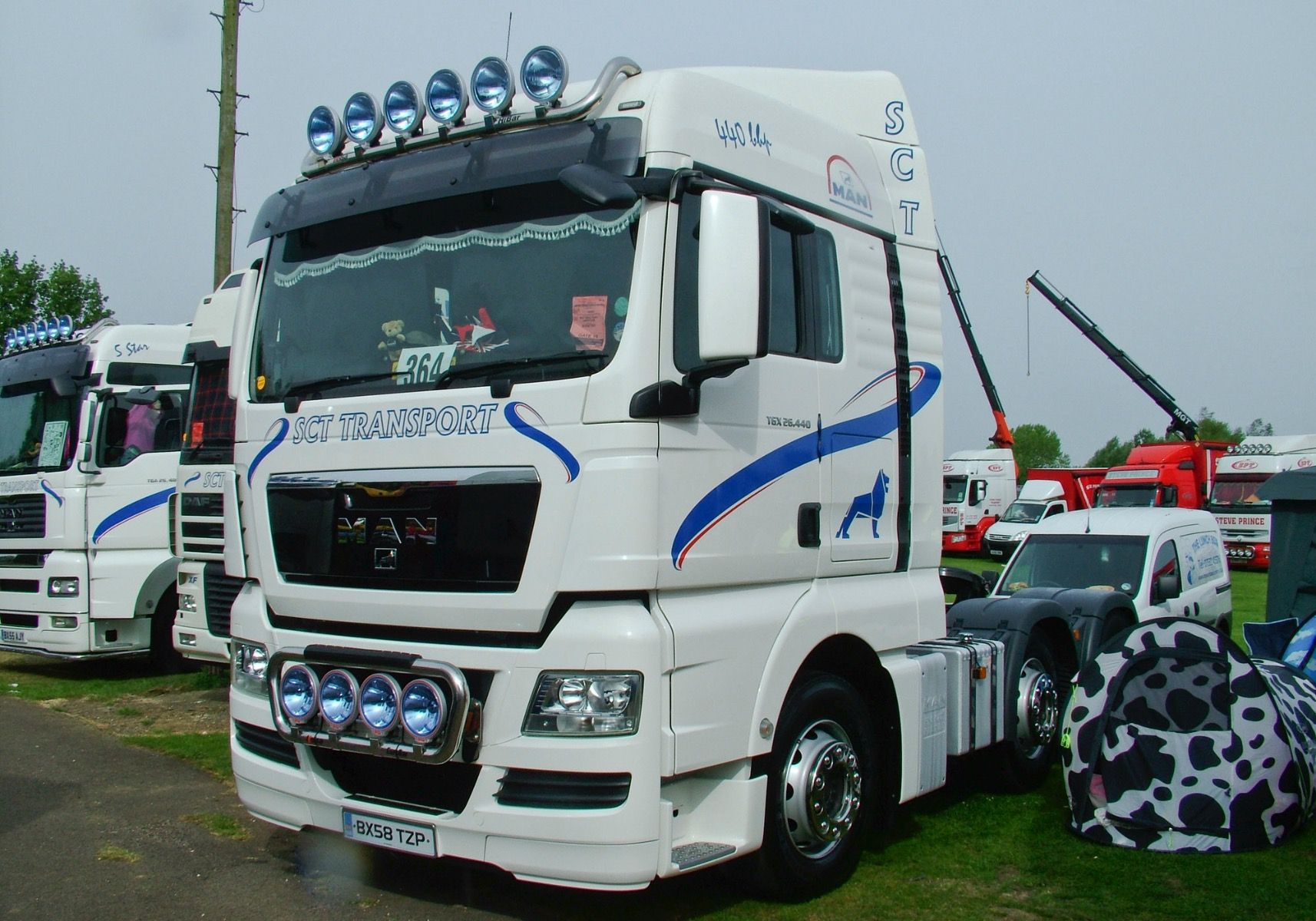 Střešní nerezový rám Kelsa HiBar LX pro  Man TGS M, L, LX Kabina