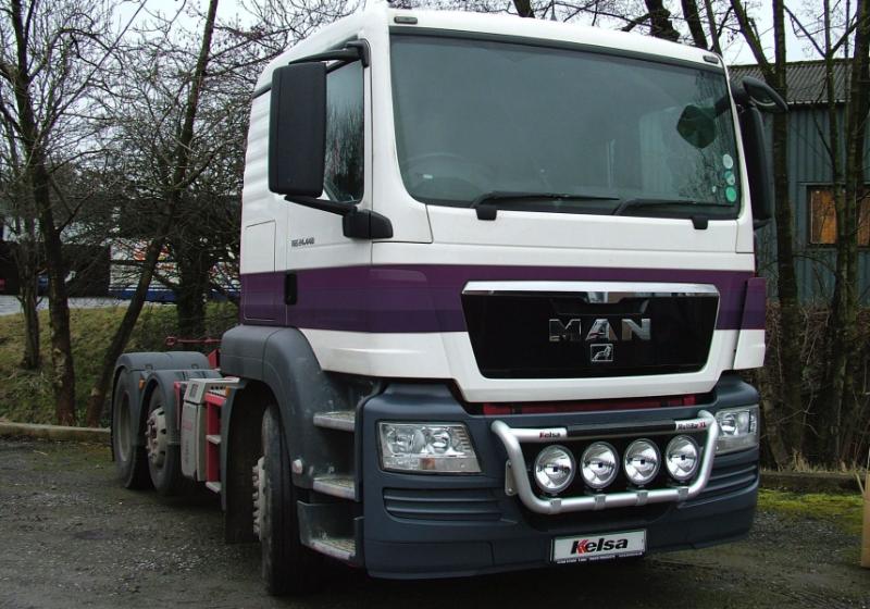 Nerezový rám Kelsa MultiBarXL pro  Man TGS M, L, LX Kabina