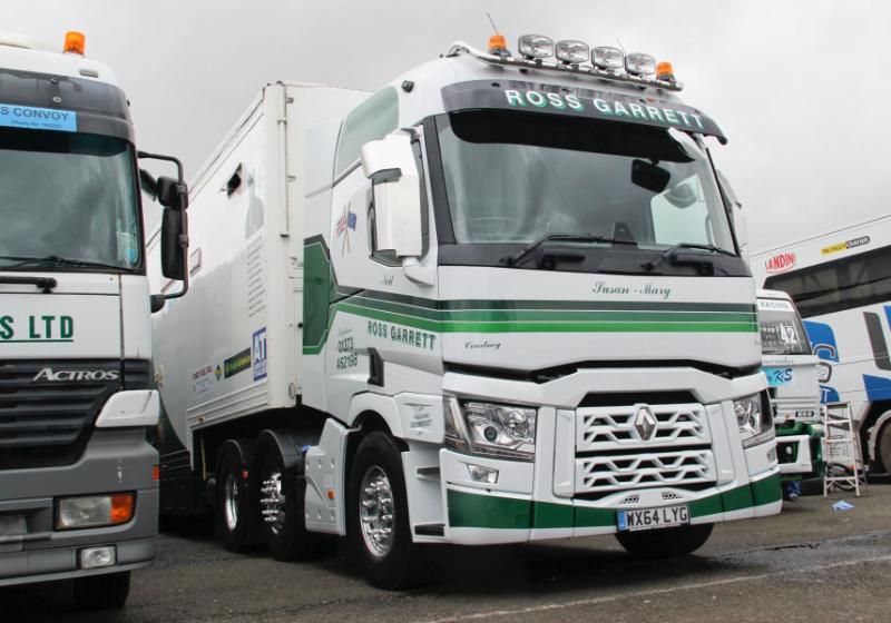 Střešní nerezový rám Kelsa HiBar High mount pro Renault T Range Long Haul Sleeper