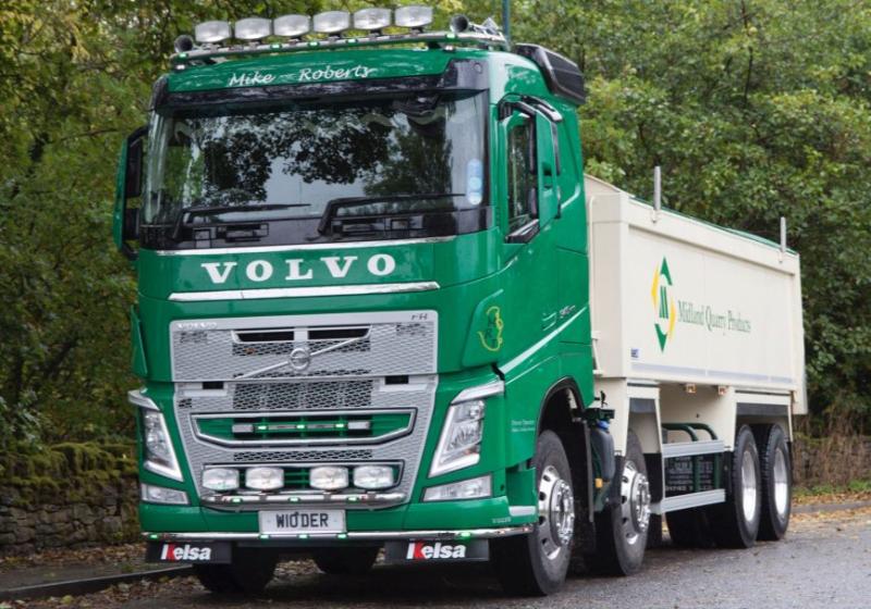 Střešní nerezový rám Kelsa HiBar pro Volvo FH 2013-2020 Denní kabina