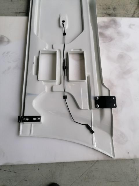 Mezinápravové spoilery DAF XF 106 LowDeck rozvor 3800mm