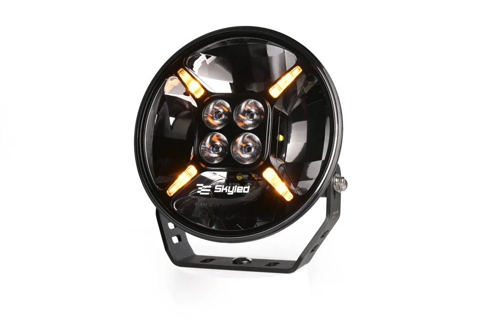 LED světlomet Skyled Cosmo9X 9" s pozičním světlem, 228mm, 120W 10200lm