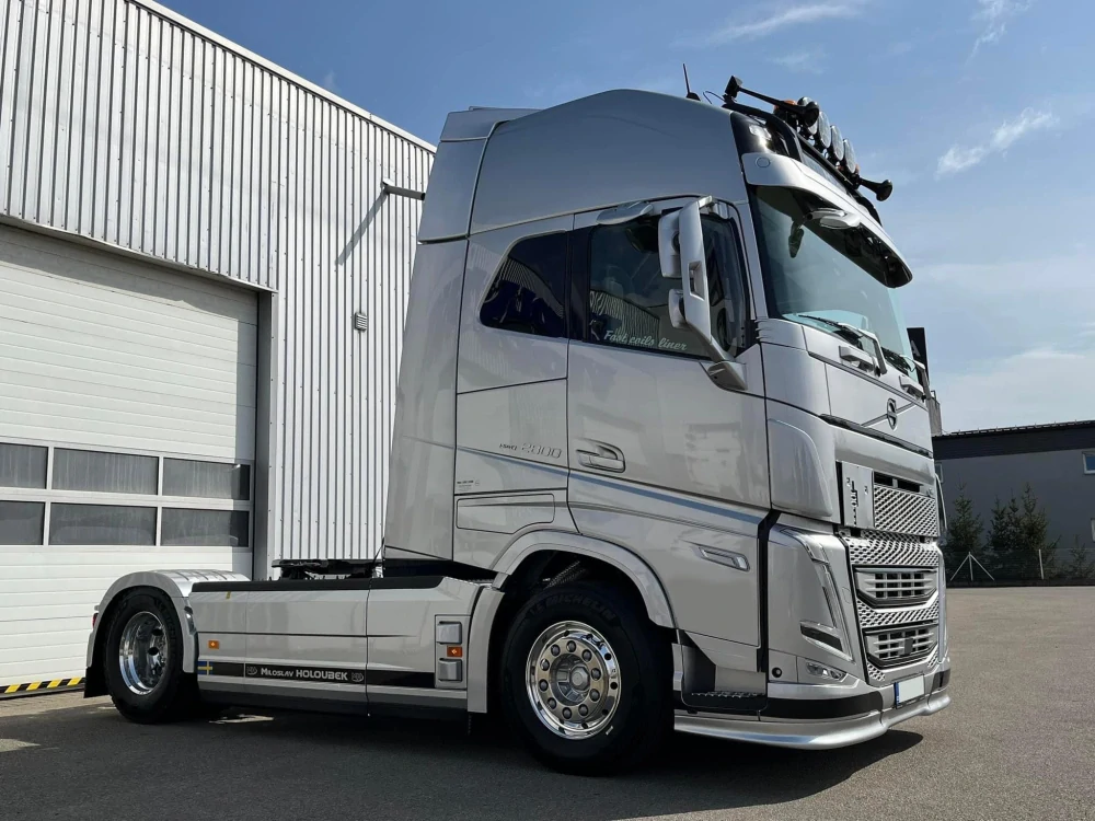 Spoiler pod nárazník Volvo FH4 i 5, Výška 12 cm