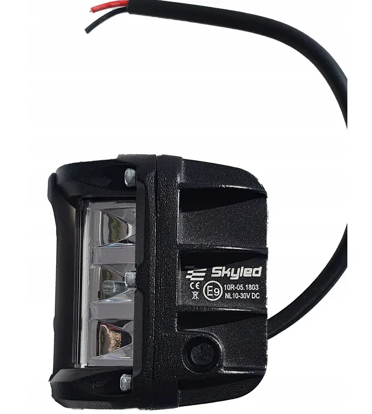 LED pracovní světlo 36 W, 12 LED, 100 mm, 2900 lm, 12- 24V