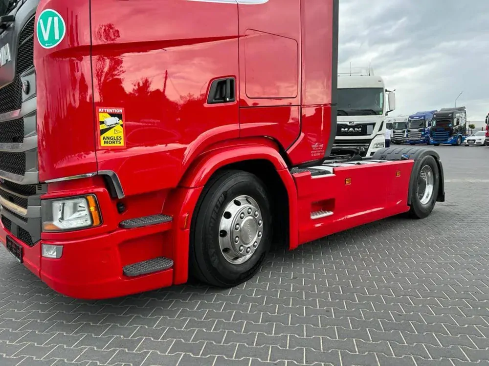 Mezinápravové spoilery Scania New Generation Standard rozvor 3750mm