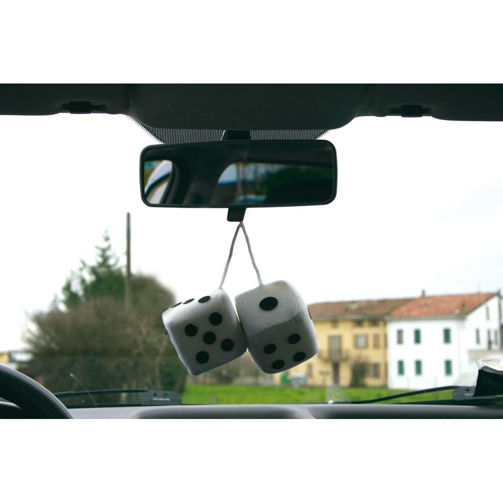 Plyšové kostky Lucky Vegas - Světle modré