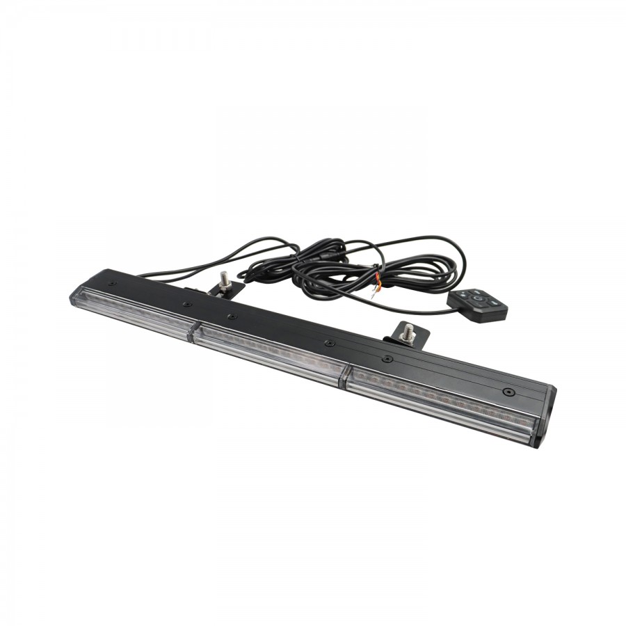 LED výstražná světelná lišta super tenká 12/24V, 473 x 23 mm, R10, R65