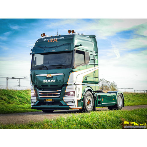 Sluneční clona 30% hlubší pro MAN TGX 2020-