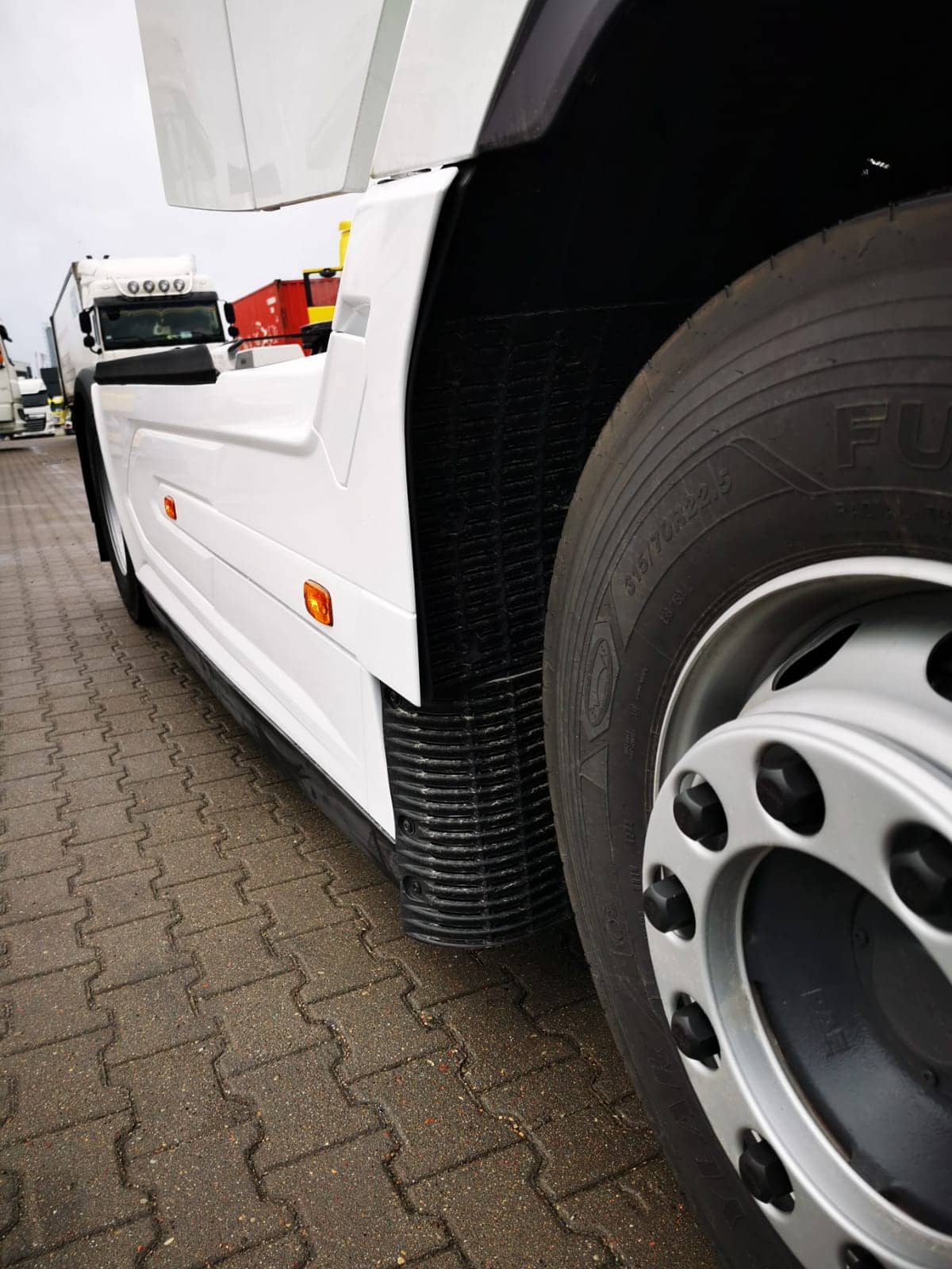Mezinápravové spoilery DAF XG a XG+ Standard, rozvor náprav 4000mm