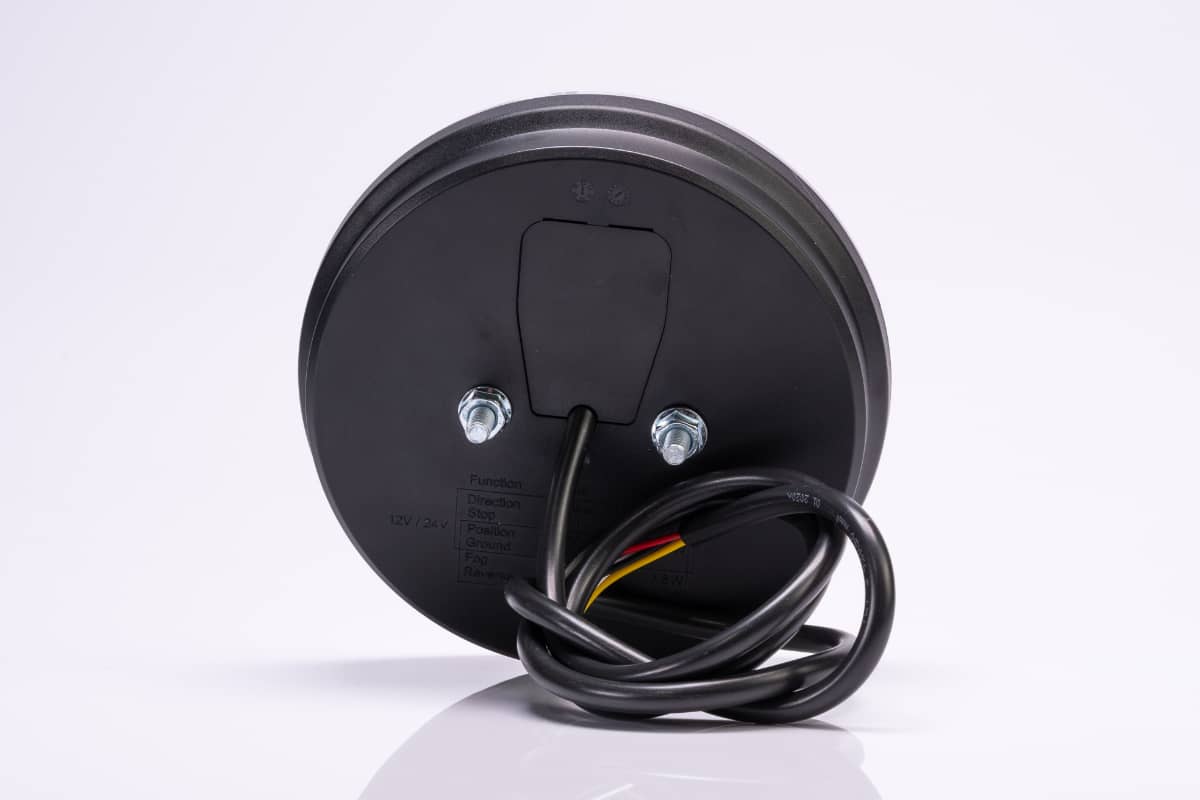 Zadní LED koncové světlo Fristom 12/24V, 140mm, E9, EMC, Koncové, Brzda, Blinkr