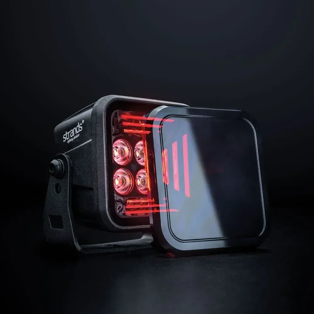 Pracovní světlo LED DARK KNIGHT FORTEX 85 mm, 9-36V, 3900 Lm, ECE R10