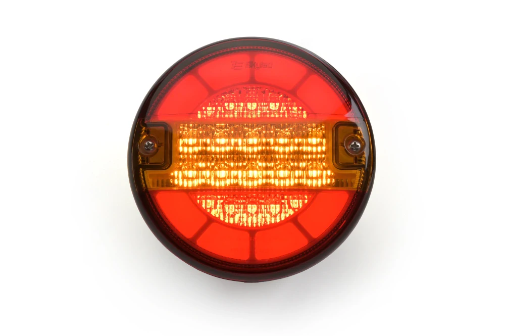 LED zadní světlo Skyled 140mm, 12-24V poziční, brzdové, směrové, homologace ECE R148/R10