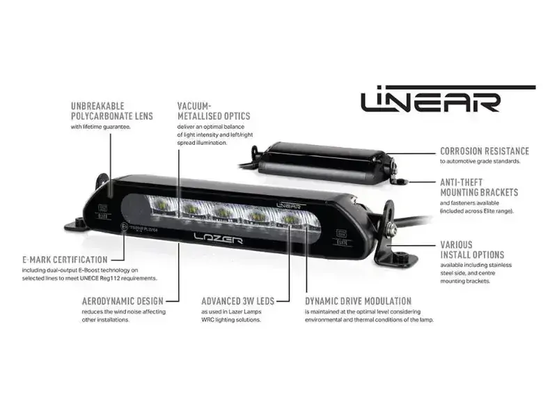 LED přídavné světlo 1282mm, LAZER LINEAR-48 ELITE, 34800Lm, 5000K, IP68