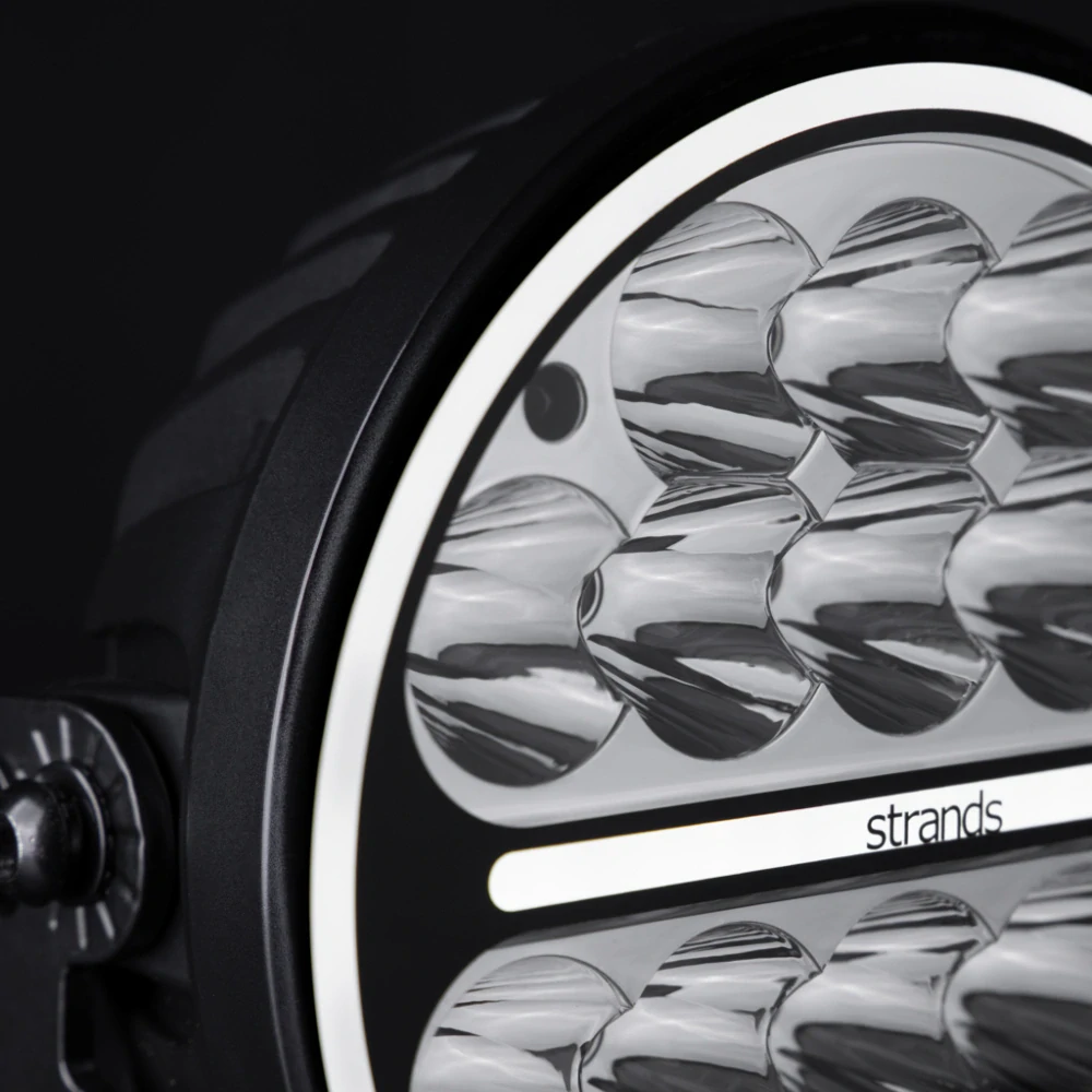 LED přídavný reflektor Strands SIBERIA XP DRIVING LIGHT 7" (17,8cm), poziční světlo, 9-40V, ECE R148, R10, R112