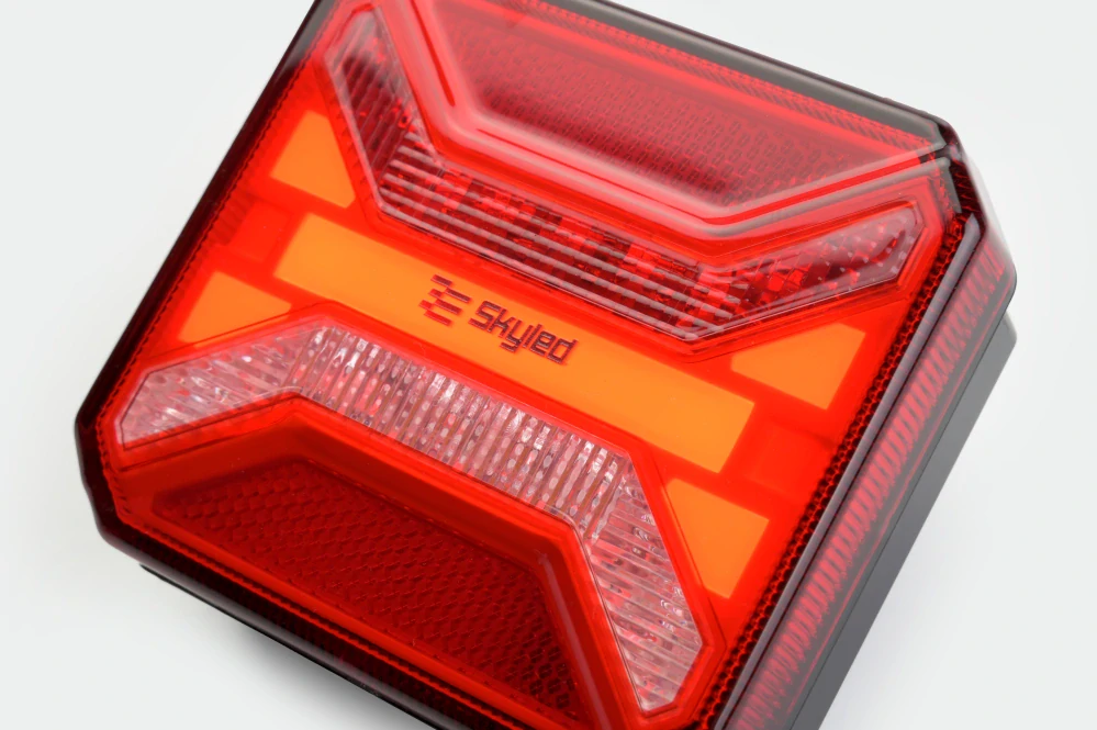 LED zadní koncové světlo Skyled, poziční, zpátečka, mlha, odrazka, ECE R148, R10