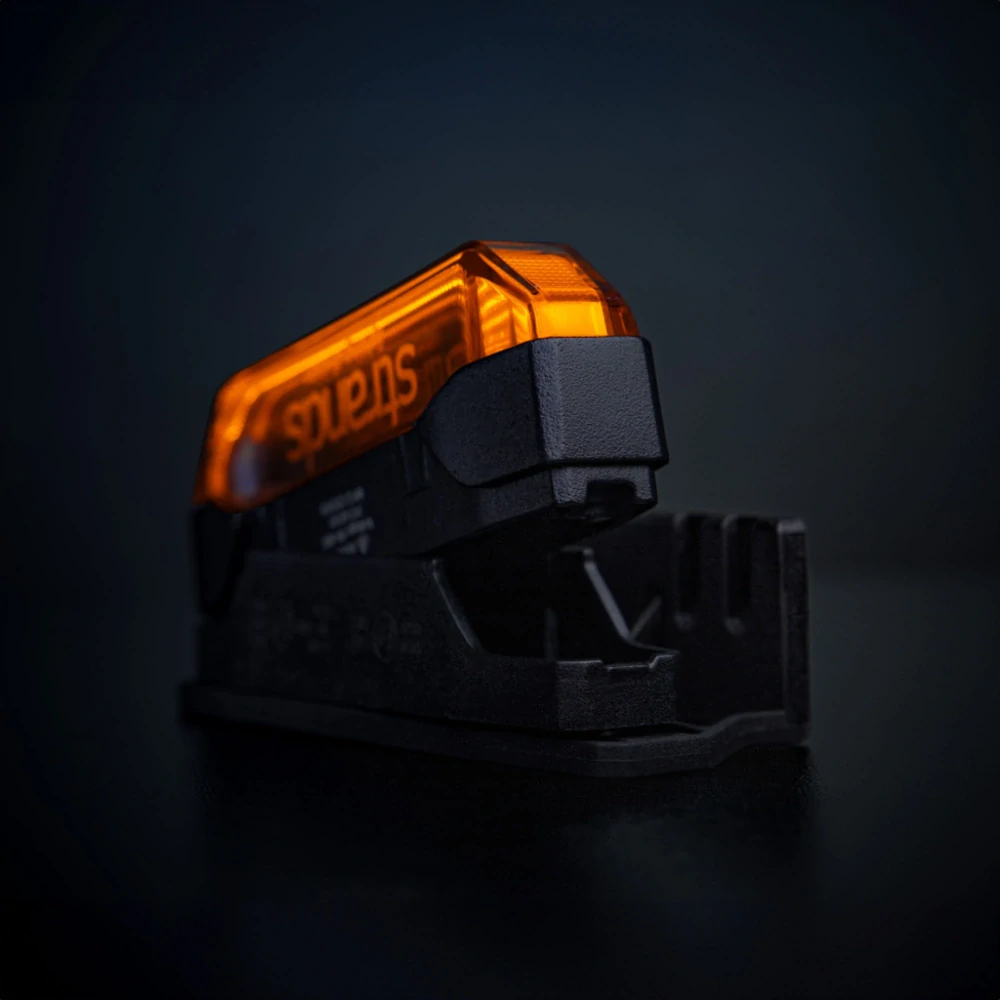 Poziční světlo/výstražné světlo Strands FIREFLY SEE ME, 10-48V, ECE R10, R65- oranžové