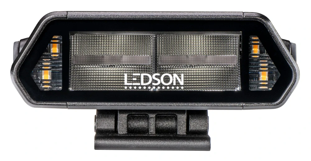LED pracovní rampa Ledson Epix5+ (127mm), s červeným a oranžovým pozičním světlem, strobo, 9-36V, 30W