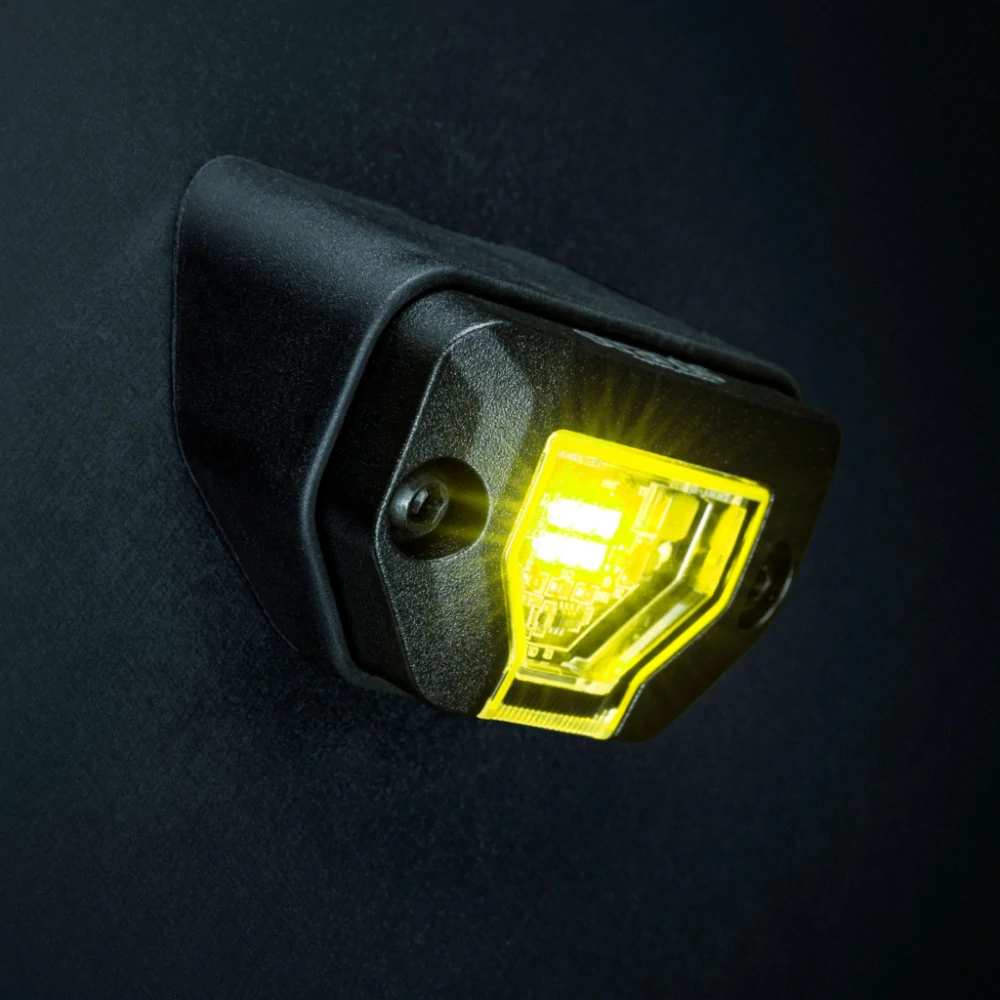 LED poziční světlo Strands Unity Rock Light, 10-32V- žluté
