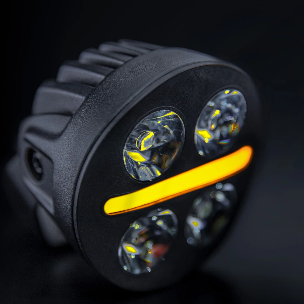 LED Pracovní světlo Strands Nuuk D-line (bodové), s pozičním světlem, 10-32V, 39W, ECE R10