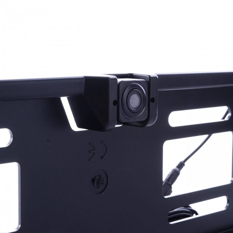Bezdrátová couvací kamera v rámečku SPZ s 2 čidly a LCD monitorem 5", 12V