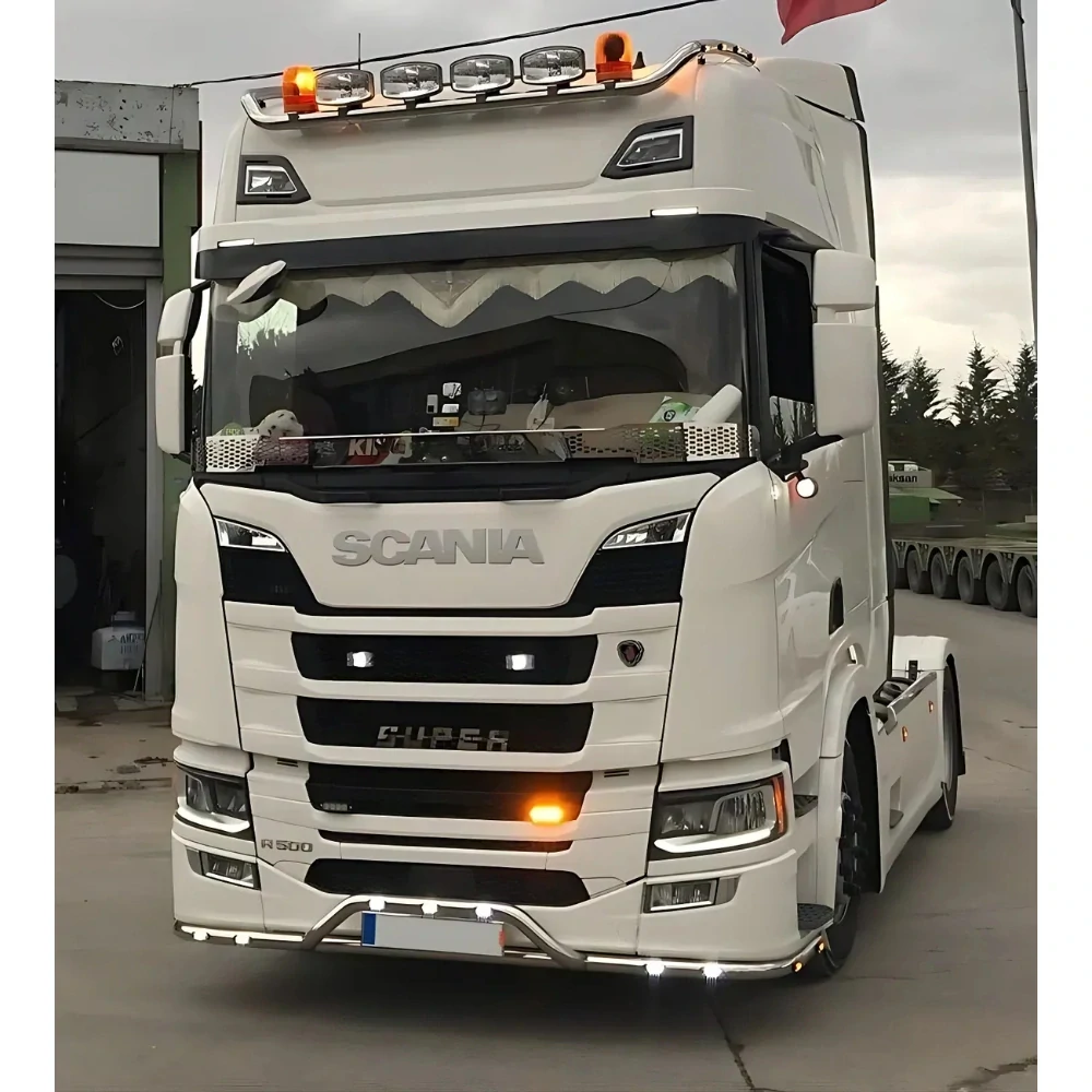 Nerezový kryt stěračů "květináč" Scania NTG 2017+