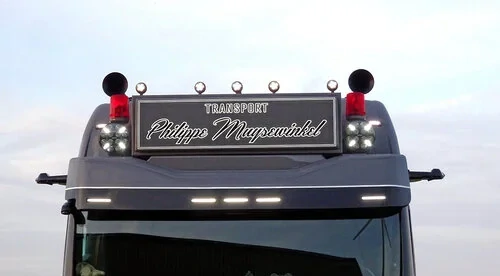 Sluneční clona 30% hlubší type 2, pro MAN TGX 2020-