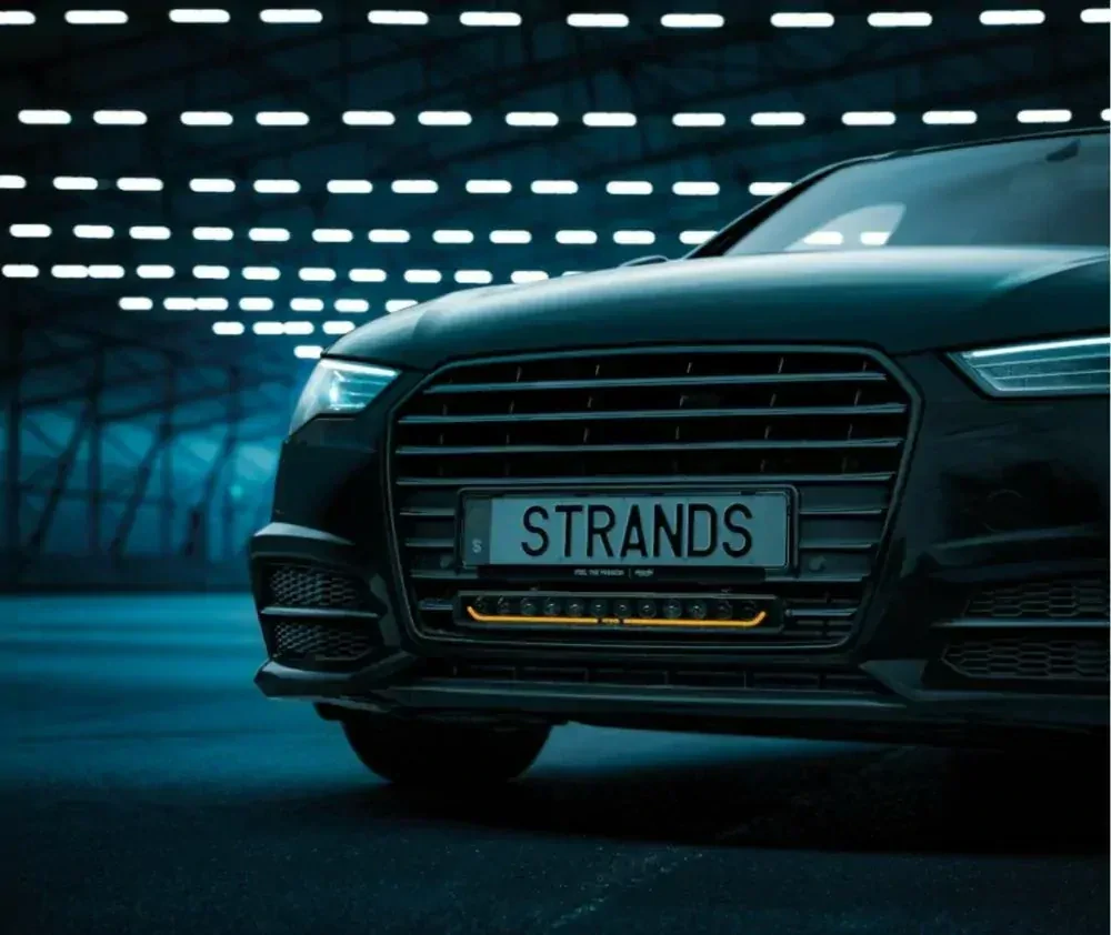 Nerezový držák Strands Universal Mount pod SPZ