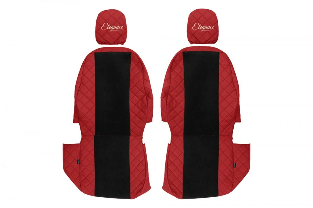 Potahy sedadel (1+1) - Elegance Q, FIAT DUCATO III (01.2014-12.2023) & PEUGEOT BOXER III (01.2014-12.2023) & CITROEN JUMPER III (01.2014-12.2023) - Sedadlo pro jednoho cestujícího 1+1