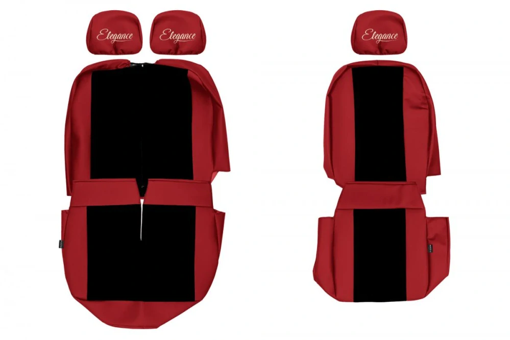 Potahy sedadel (1+2) - Elegance S, RENAULT TRAFIC II (01.2001-02.2014) & OPEL VIVARO I (01.2001-02.2014) & NISSAN PRIMASTAR (01.2001-02.2014) - Dvojité sedadlo spolujezdce 1+2