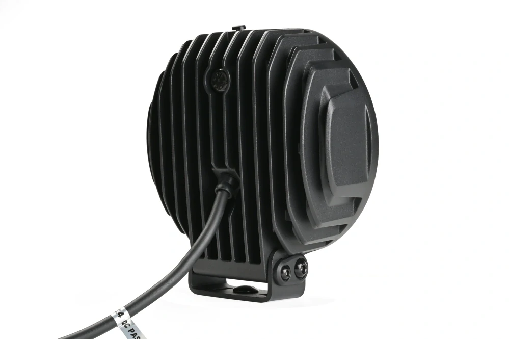 LED přídavný reflektor Skyled Scallop 7x 7", s dynamickým pozičním světlem, 10-32V, 90W, ECE R10/R148/R149
