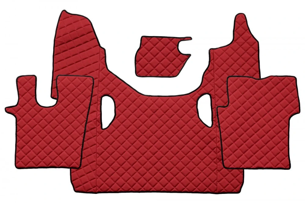 Celoplošné koberečky - prošívané ECO-Leather, SCANIA G NEXTGEN (01.2017-) - Automatická převodovka