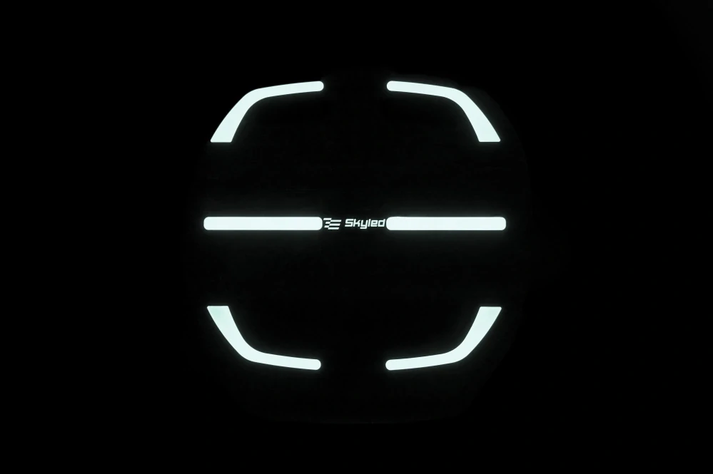 LED Přídavný reflektor Skyled Moai 9x - 9" s pozičním světlem, 9-36V, 16000lm, 162W, ECE R10, R148, R149 - bílý