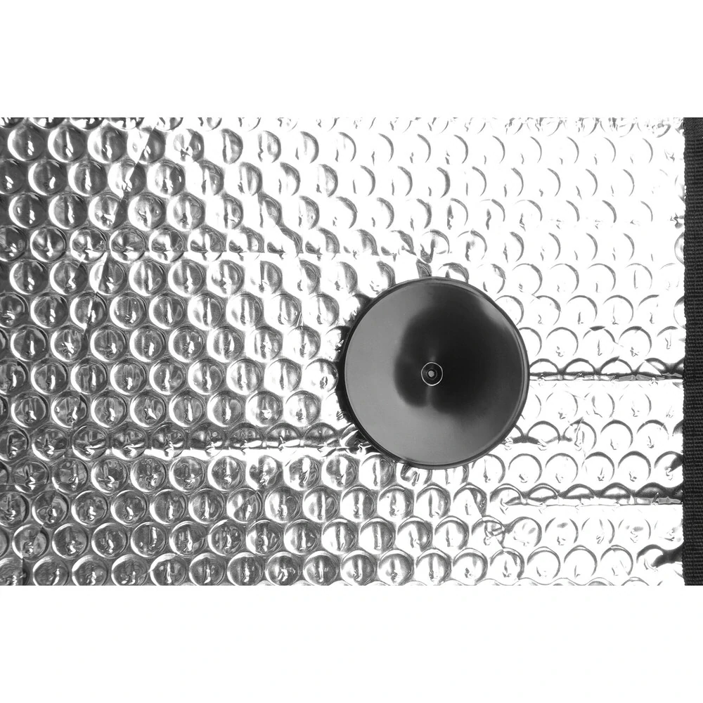 Clona na čelní sklo XXL - 90x240 cm, černá matná