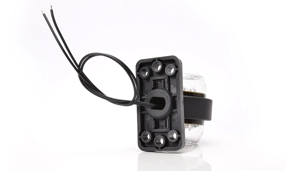 LED obrysová lampa Was, 6LED, čiré, 12/24V, "Gylle"