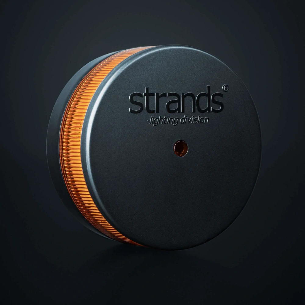 LED maják Strands Unity 107mm, 12-24V, 8 režímů - zatmavený