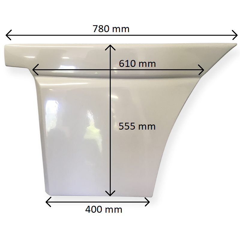 Prodloužení dveří pro DAF CF EURO 6 / Tatra Phoenix MX11 se dvěma schody