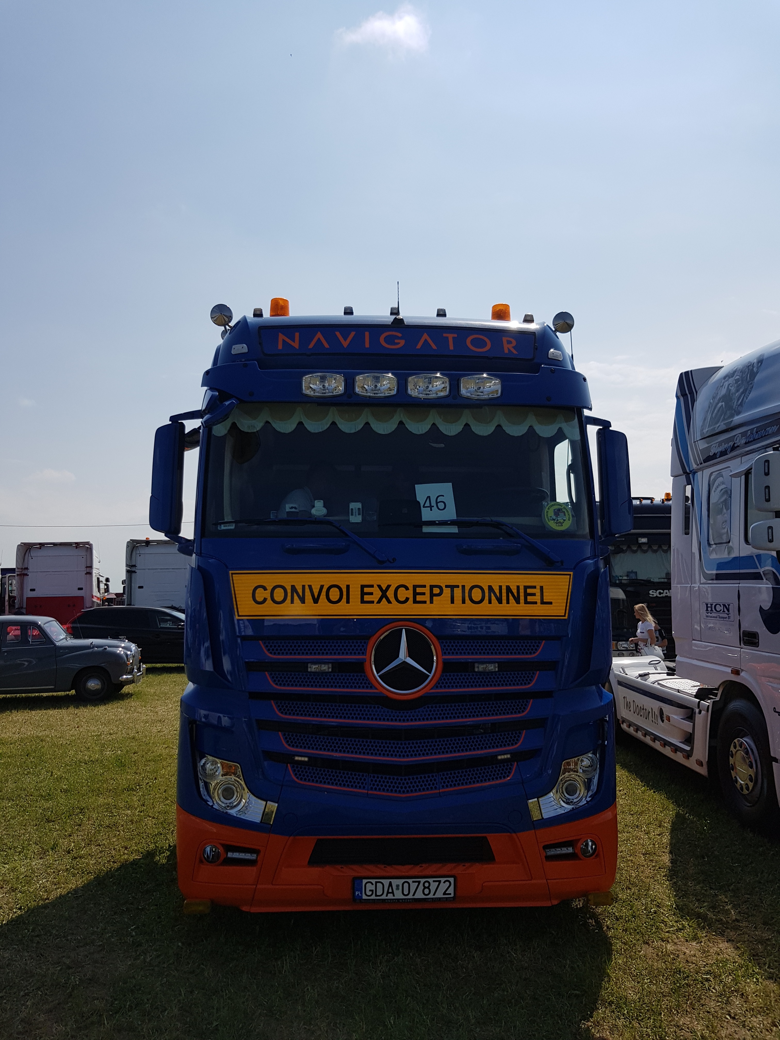 Neon Skyled PRO MB Actros BIG & GIGA Space, 26x165cm