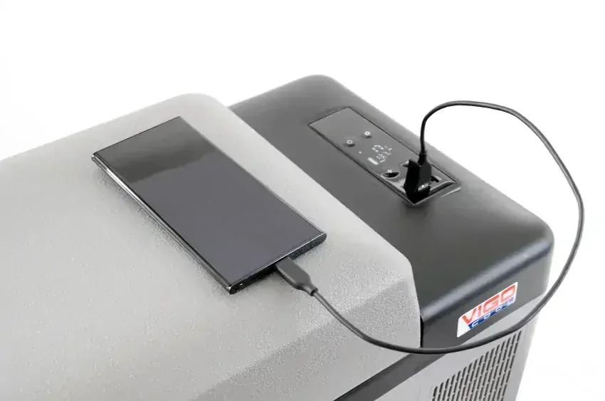 Přenosná kompresorová autochladnička Vigo Cool V20, 20 l, 12/24/230V