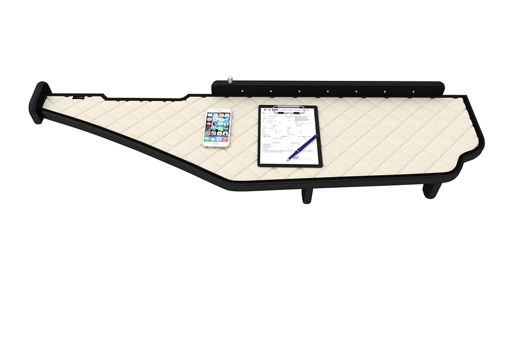 Polička dlouhá + LED - Elegance, MERCEDES ACTROS MP4 (01.2011-  2019) (Kab. Šířka 230cm)- champagne