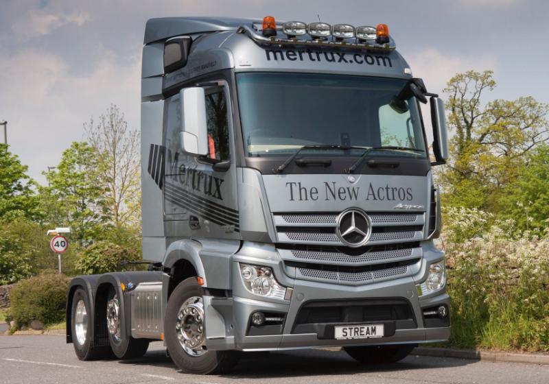 Střešní nerezový rám Kelsa HiBar pro  Mercedes Actros 2012-on Streamspace 2.3m