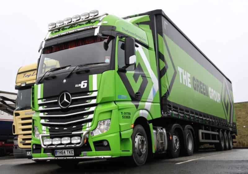 Nerezový rám pod nárazník Kelsa LoBar pro Mercedes Actros 2012-on Streamspace 2.3m