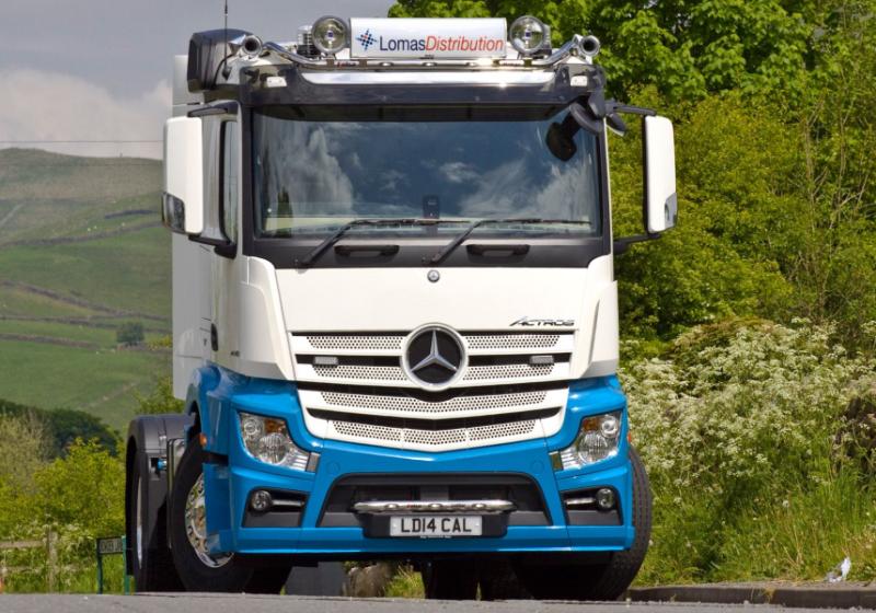 Střešní nerezový rám Kelsa HiBar pro Mercedes Arocs Classic cab