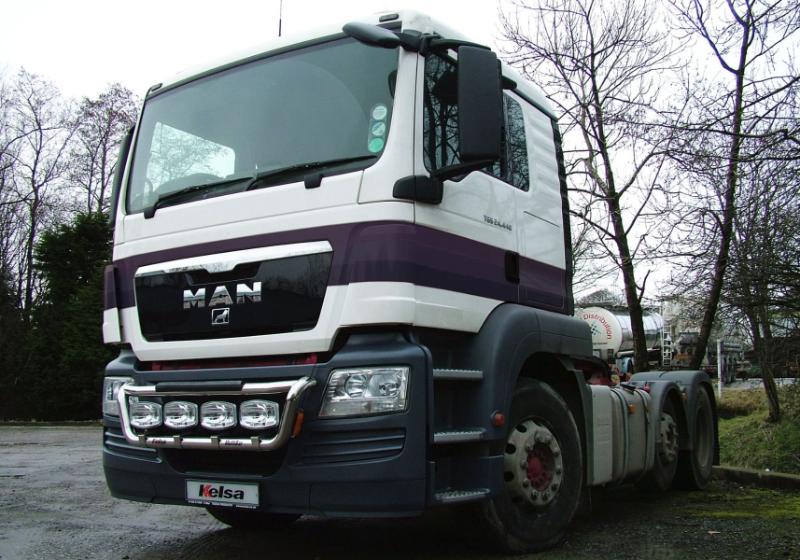 Přední nerezový rám Kelsa MultiBar pro  Man TGS M, L, LX Kabina