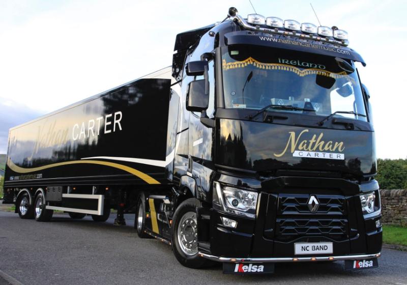 Nerezový rám pod nárazník Kelsa LoBar pro Renault T Range Long Haul Sleeper