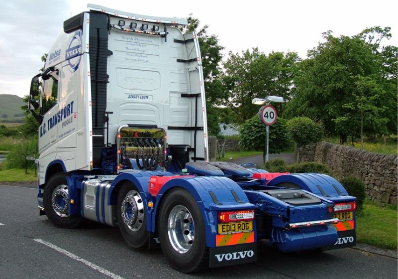 Nerezový rám Kelsa AirBar pro Volvo FH 2013- a 2021- Globetrotter XL