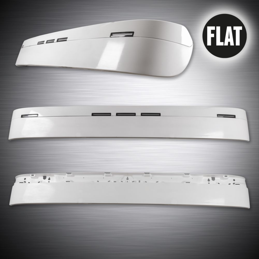 Sluneční clona se 7 výřezy rovná pro Scania New Gen S/R 35cm hluboká