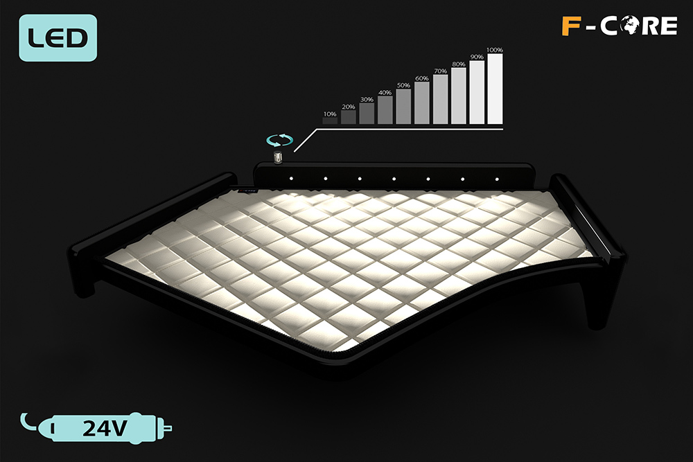 Polička středová + LED - Elegance, FORD F-MAX (2018-)