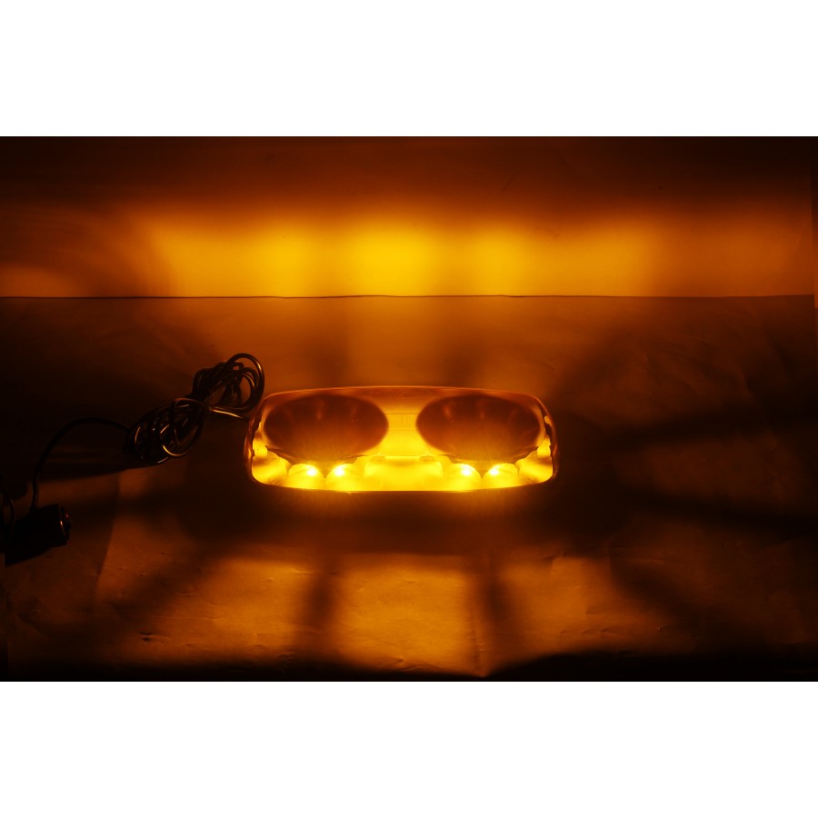 Mimi LED majáková rampa 12- 24V, 305 mm, 84 LED, 38W, ECE R65, ECE R10, magnet