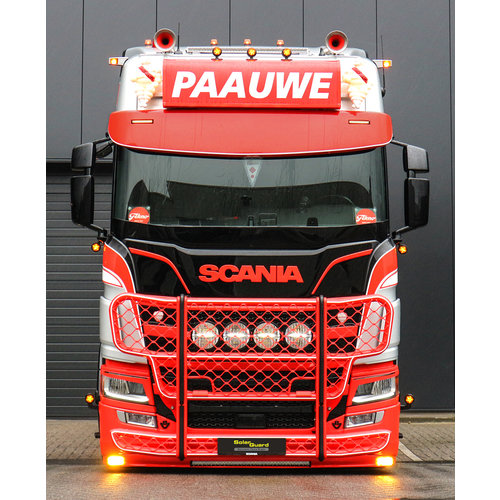 Sluneční clona Scania NTG- 38 cm Prohnutá