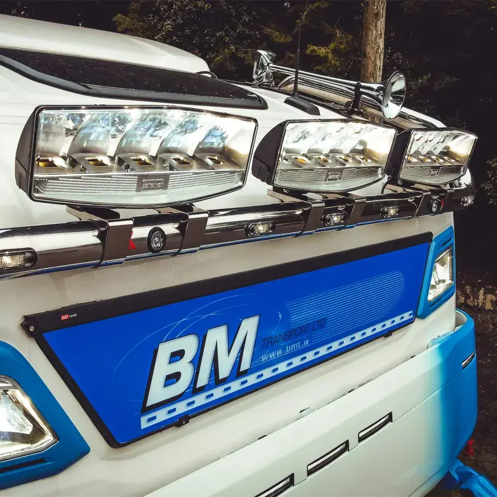 LED dálkový reflektor Boreman 432 mm 55 W 6875 Lm HYBRID 6200